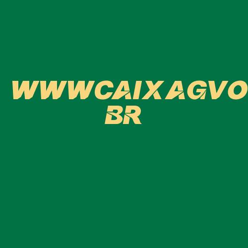 Logo da WWWCAIXAGVOBR